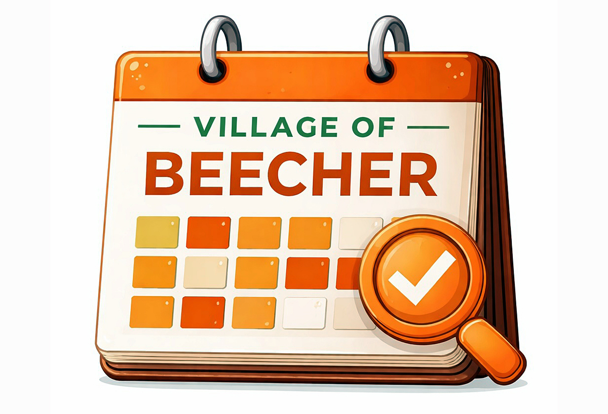 Village of Beecher Events Calendar